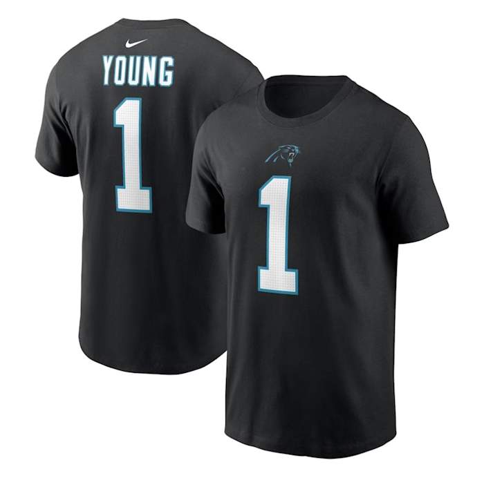 Bryce Young Carolina Panthers Nike 2023 NFL Draft Player Name & Number T-Shirt - $39.99